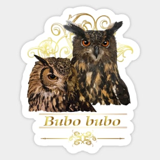 Royal Owl Sticker